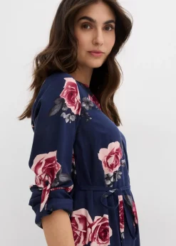 Femme bonprix Femme Enceinte|Robe-blouse de grossesse et d'allaitement en viscose fluide