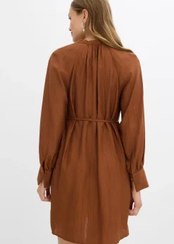 bonprix Robe-blouse de grossesse et d’allaitement en viscose fluide|Femme Femme Enceinte