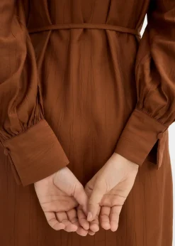 bonprix Robe-blouse de grossesse et d’allaitement en viscose fluide|Femme Femme Enceinte