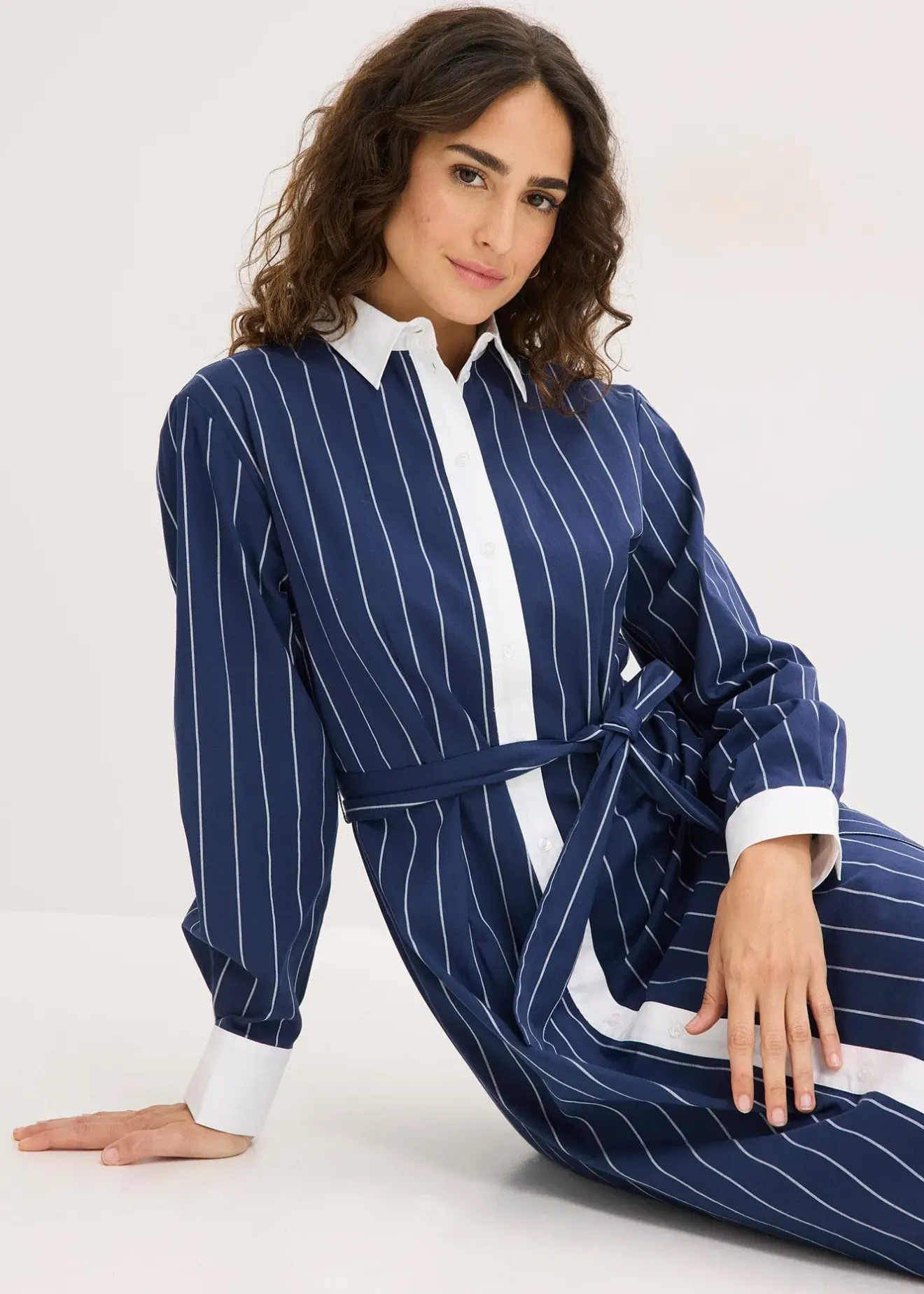 Femme bonprix Robes|Robe-chemise