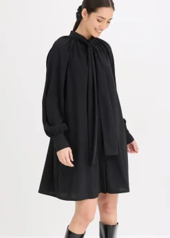 Femme bonprix Robes|Robe-chemise à col lavallière