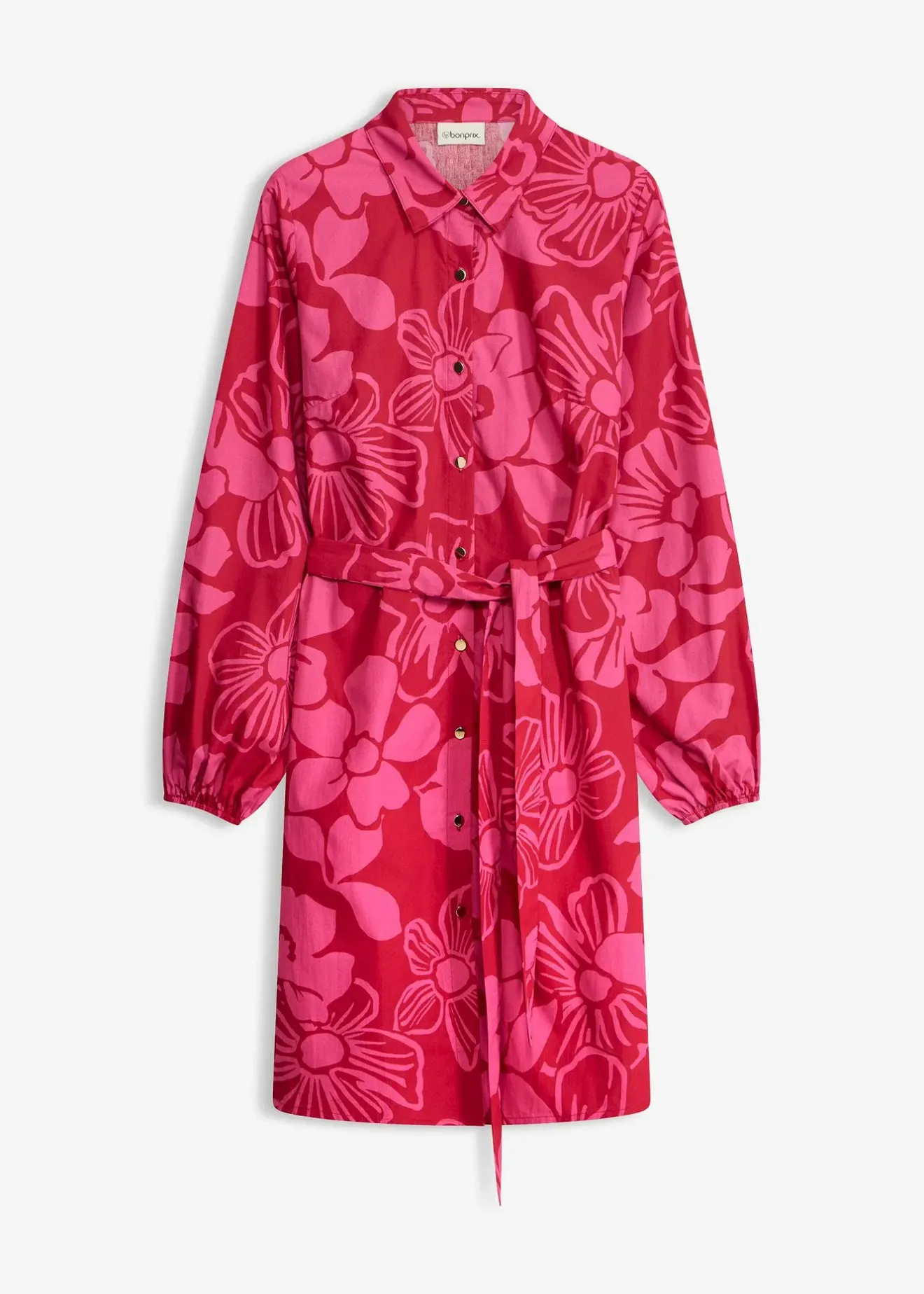 bonprix Robe-chemise 100% coton|Femme Robes