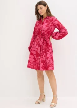 bonprix Robe-chemise 100% coton|Femme Robes