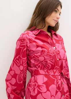 bonprix Robe-chemise 100% coton|Femme Robes