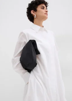 Femme bonprix Robes|Robe-chemise 100% coton à base boule