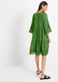 bonprix Robe-chemise à dentelle|Femme Robes