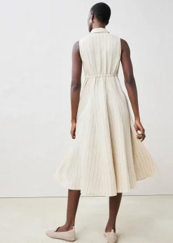 Femme bonprix Premium|Robes|Robe-chemise, 100% lin