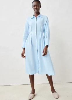 bonprix Robe-chemise 100% lin|Femme Premium|Robes