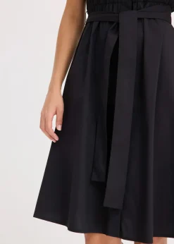 Femme bonprix Robes|Robe-chemise avec ceinture à nouer