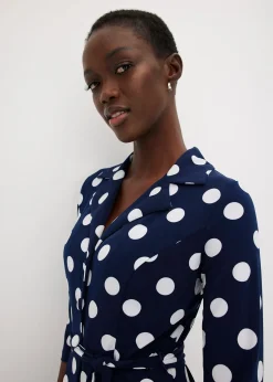 bonprix Robe-chemise avec lien à nouer (ens. 2 pces.)|Femme Robes