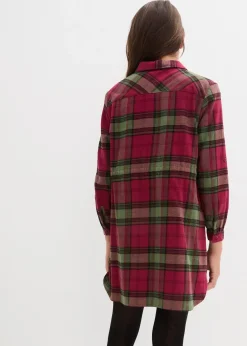Enfant bonprix Vêtements Enfant|Filles 9-16 Ans·Robes & Combinaisons|Robe-chemise en flanelle