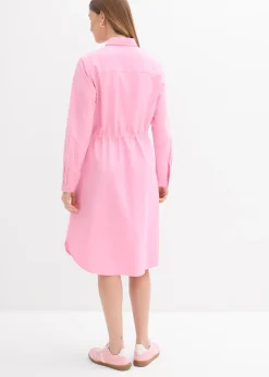 bonprix Robe-chemise en lin et coton|Femme Robes