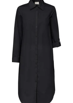 Femme bonprix Robes|Robe-chemise en popeline de coton