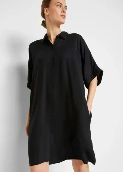 Femme bonprix Robes|Robe-chemise en viscose