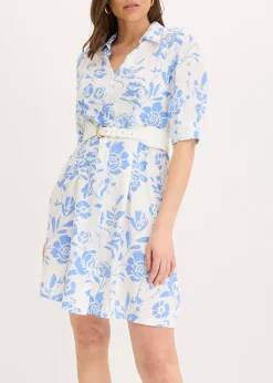 bonprix Robe-chemise en viscose fluide|Femme Robes|Tailles Petite