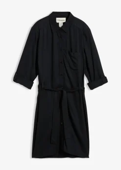 bonprix Robe-chemise en viscose fluide|Enfant Vêtements Enfant|Filles 9-16 Ans·Robes & Combinaisons