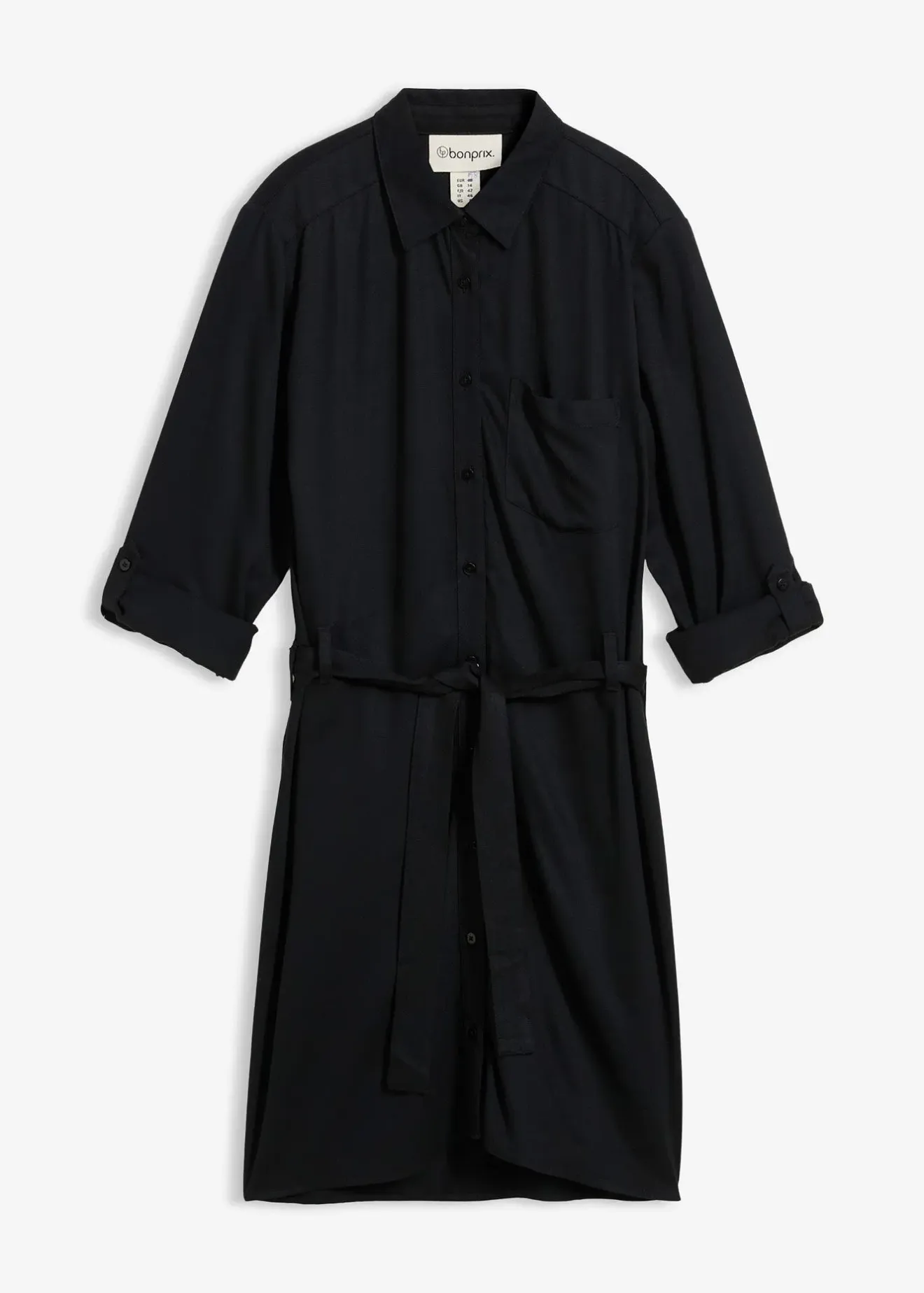 bonprix Robe-chemise en viscose fluide|Enfant Vêtements Enfant|Filles 9-16 Ans·Robes & Combinaisons