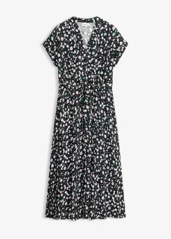 Femme bonprix Robes|Robe-chemise fluide en viscose