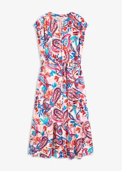 Femme bonprix Robes|Robe-chemise fluide en viscose