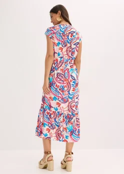 Femme bonprix Robes|Robe-chemise fluide en viscose