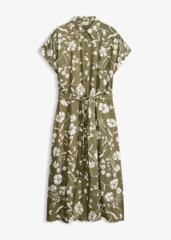 Femme bonprix Robes|Robe-chemise imprimée