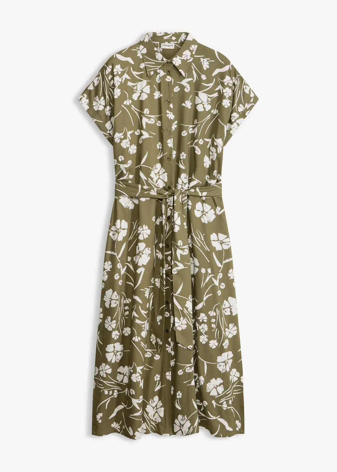 Femme bonprix Robes|Robe-chemise imprimée