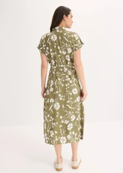 Femme bonprix Robes|Robe-chemise imprimée