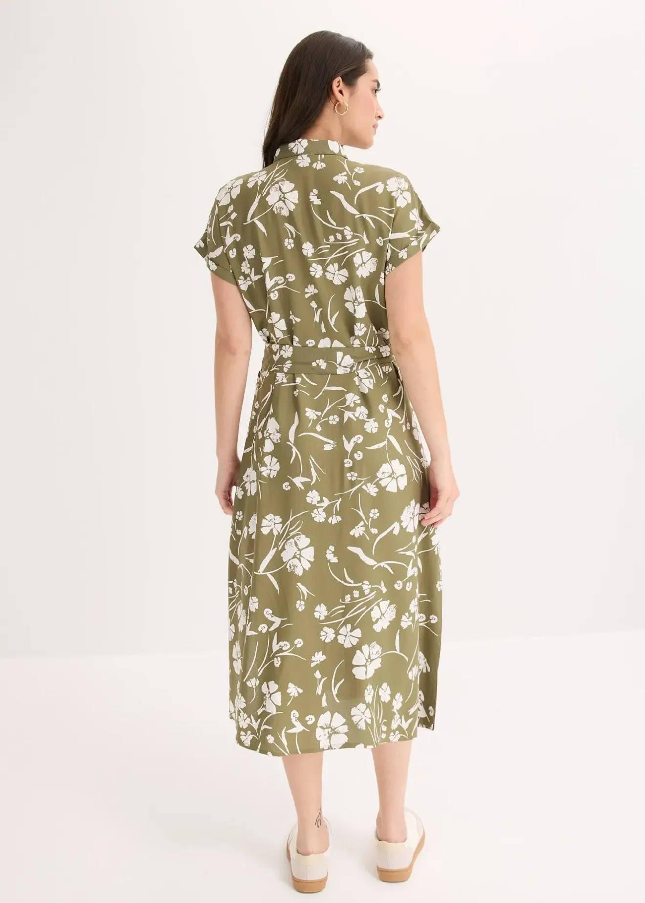 Femme bonprix Robes|Robe-chemise imprimée