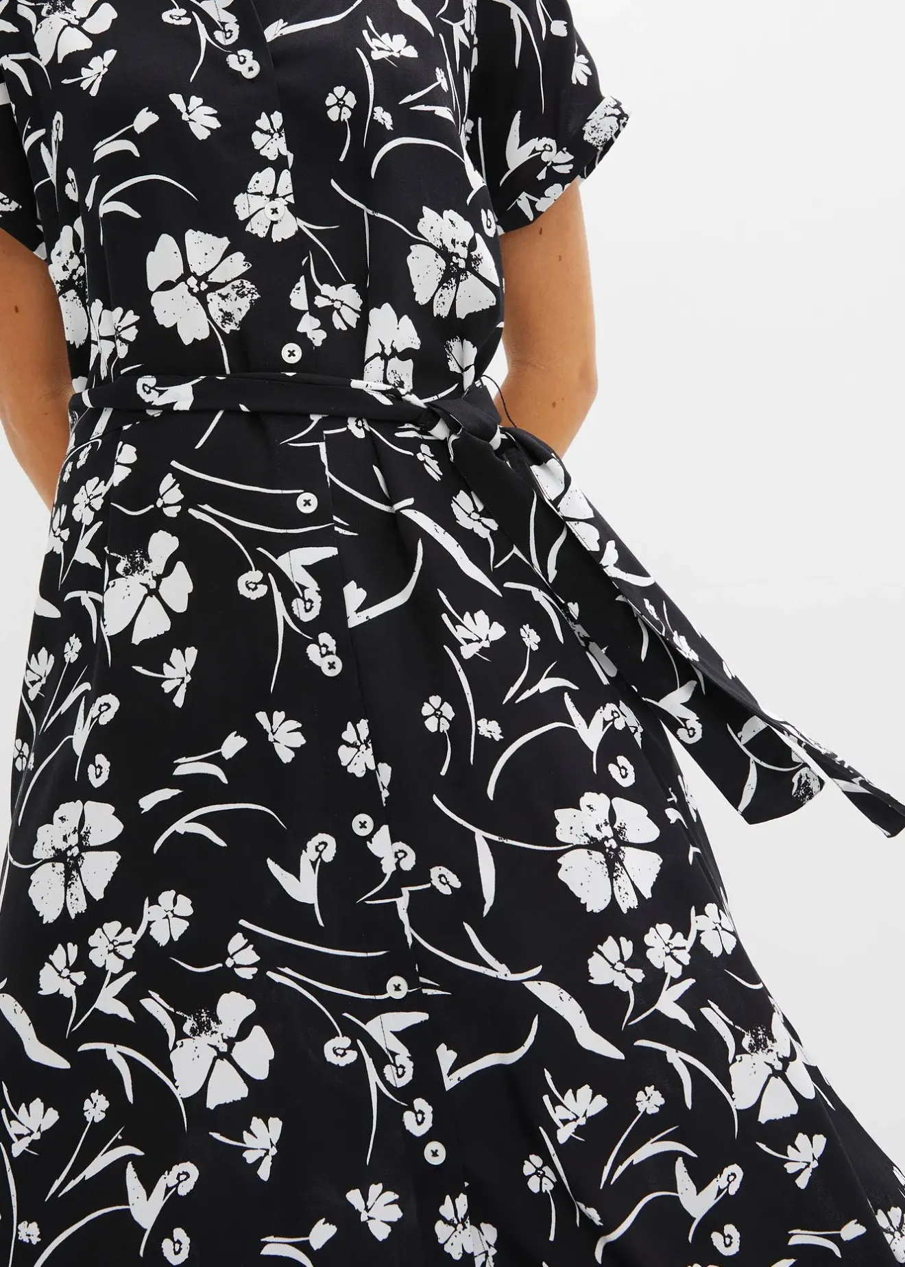 Femme bonprix Robes|Robe-chemise imprimée