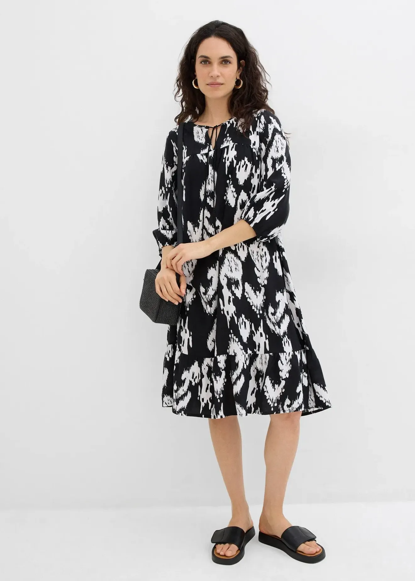 Femme bonprix Deux Pièces & Ensembles|Robes|Robe-tunique 100% viscose