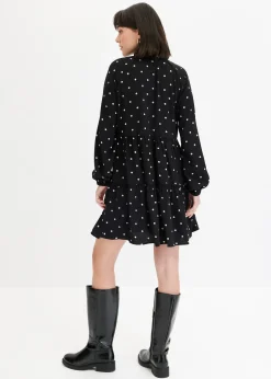 bonprix Robe-tunique avec lien à nouer|Femme Robes