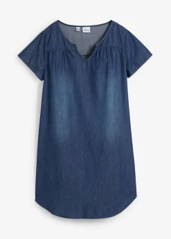 Femme bonprix Robes|Robe-tunique en jean