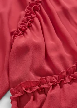 bonprix Robe-tunique en mousseline texturée|Femme Robes