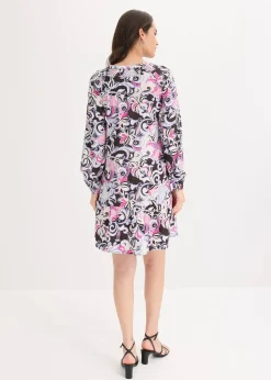 Femme bonprix Robes|Robe-tunique en viscose fluide