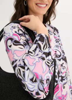 Femme bonprix Robes|Robe-tunique en viscose fluide