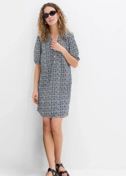 Femme bonprix Robes|Robe-tunique en viscose fluide