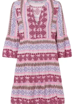 Femme bonprix Robes|Robe-tunique en viscose fluide