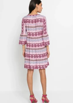 Femme bonprix Robes|Robe-tunique en viscose fluide