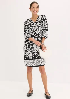 bonprix Robe-tunique en viscose fluide|Femme Robes