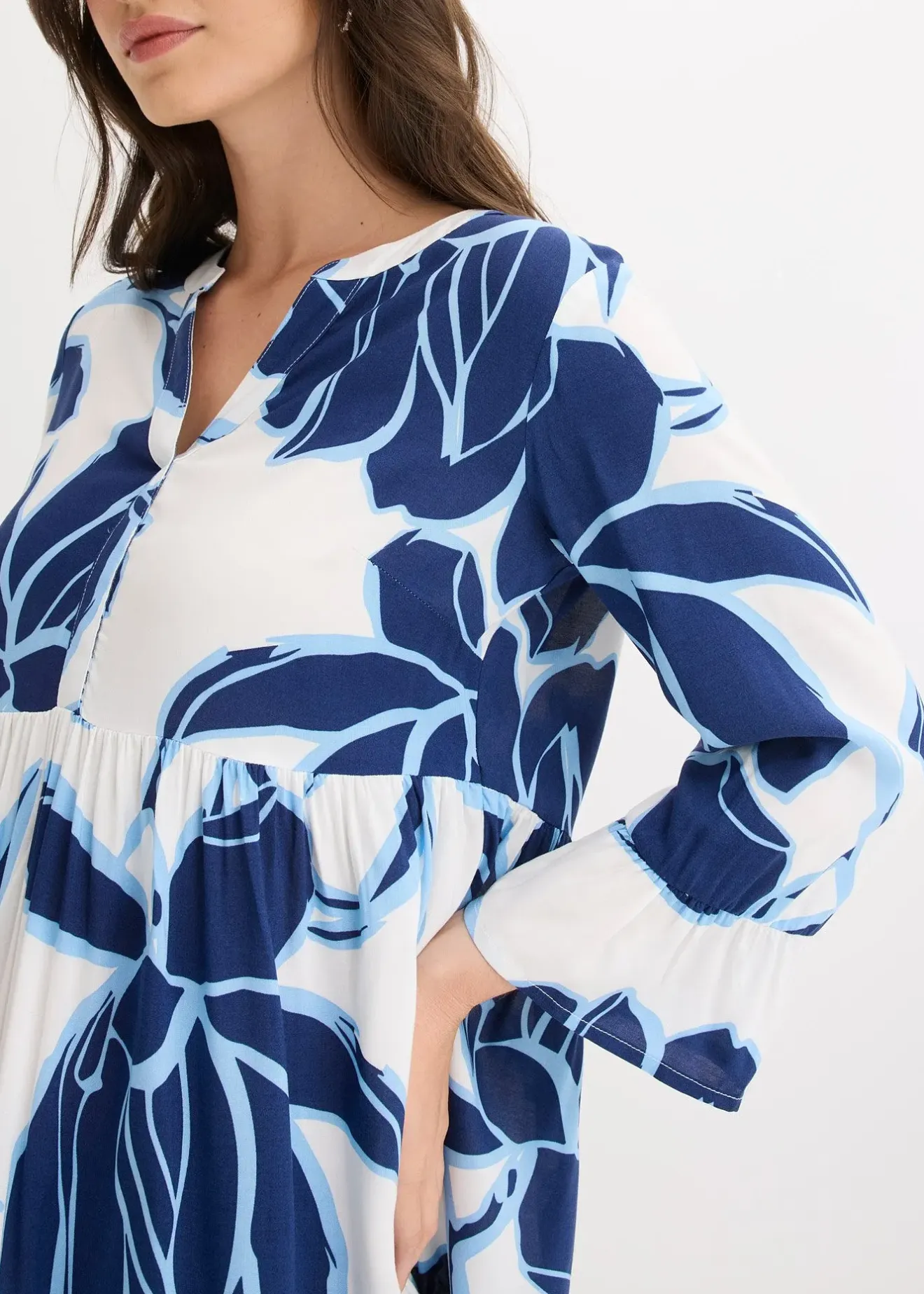 bonprix Robe-tunique en viscose fluide|Femme Robes