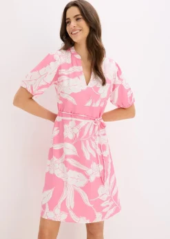 bonprix Robe-tunique en viscose fluide|Femme Robes