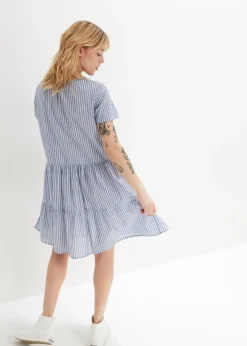 Femme bonprix Robes|Robe-tunique estivale, 100% coton