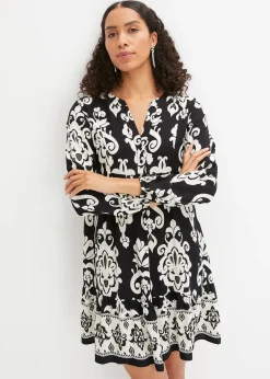 Femme bonprix Robes|Robe-tunique imprimée