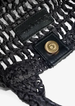 bonprix Sac à bandoulière aspect paille|Femme Sacs