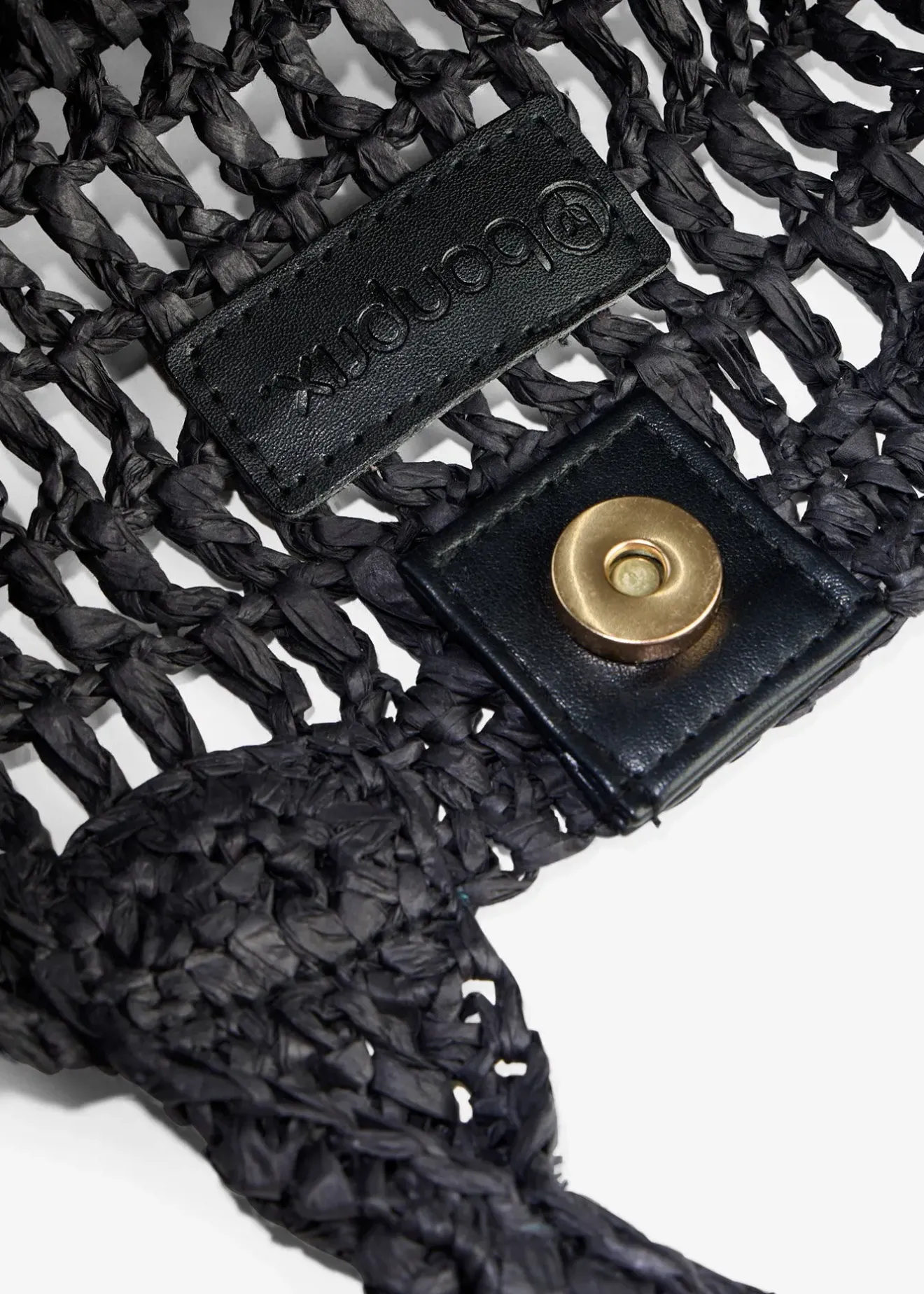 bonprix Sac à bandoulière aspect paille|Femme Sacs