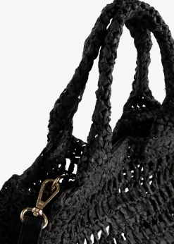 bonprix Sac à bandoulière aspect paille|Femme Sacs