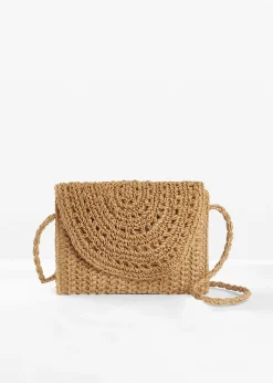 Femme bonprix Sacs|Vêtements De Plage|Sac à bandoulière en paille