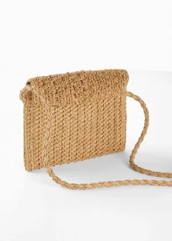 Femme bonprix Sacs|Vêtements De Plage|Sac à bandoulière en paille