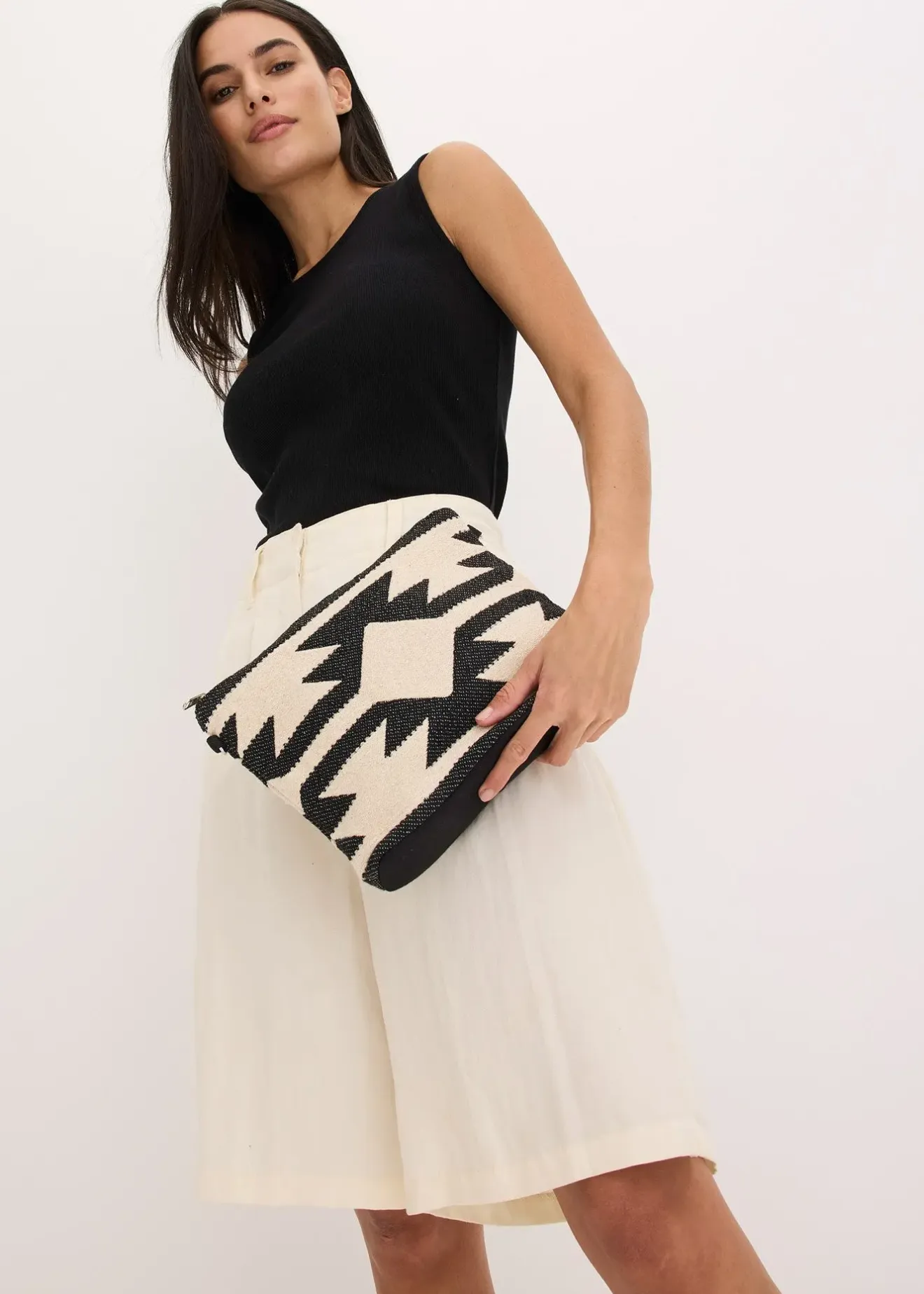 bonprix Sac à bandoulière en toile|Femme Sacs