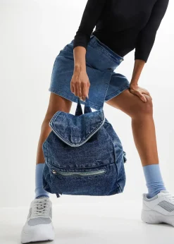 bonprix Sac à dos en denim|Femme Sacs